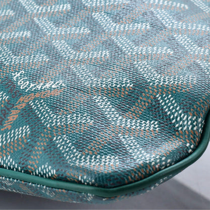 Goyard Senat Zip Pouch Coated Canvas Mm