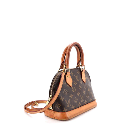 Louis Vuitton Alma Handbag Monogram Canvas Bb