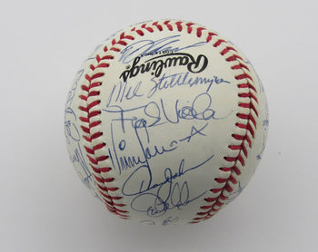1991 New York Mets Team Signed By 33 Players Onl Baseball Johnson Viola 185519