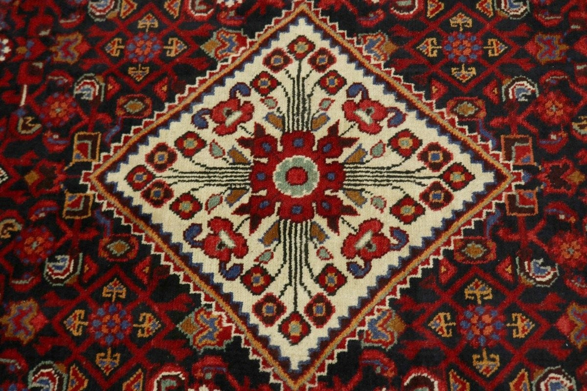 4X10 Handmade Vintage Tribal Oriental Wool Runner Rug Wide Hallway Kitchen