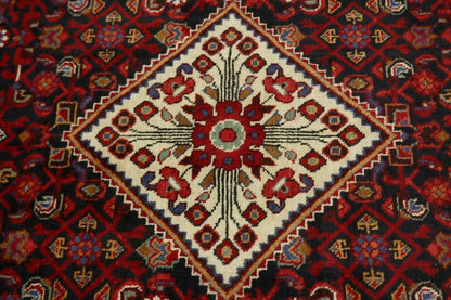 4X10 Handmade Vintage Tribal Oriental Wool Runner Rug Wide Hallway Kitchen