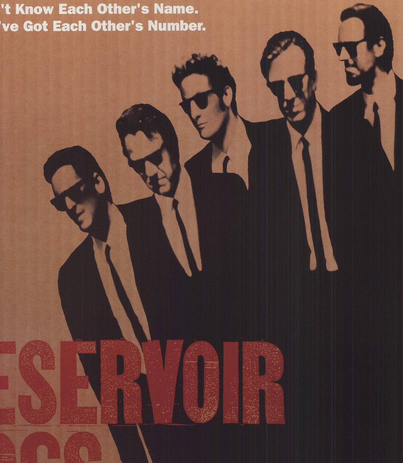 Artist Unknown Reservoir Dogs " Offset Lithograph