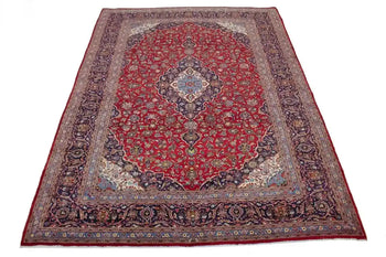 ft Vintage Handmade Oriental Rug Classic Floral Wool Carpet Home Decor 10X13
