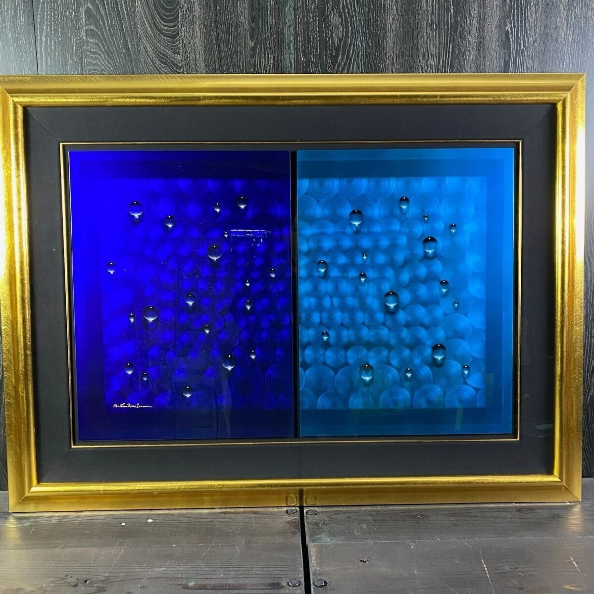 Metal Essence Signed Original Painting COA Christian Riese Lassen Unique Works