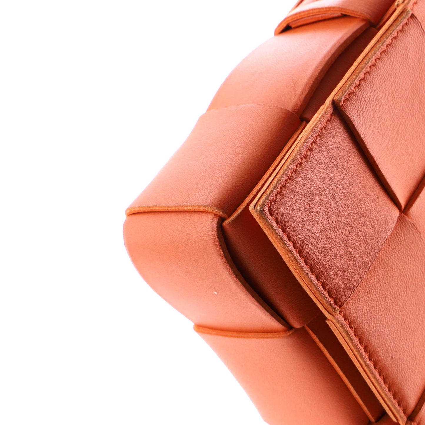 Bottega Veneta Cassette Crossbody Bag Maxi Intrecciato Leather Small