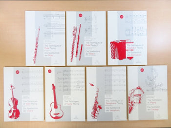 7 Volumes, 1st with DVD - Barenreiter Instrument Performance Technique Books Set