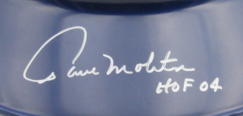 Paul Molitor Hof Signed/Ins Mlb Batting Helmet