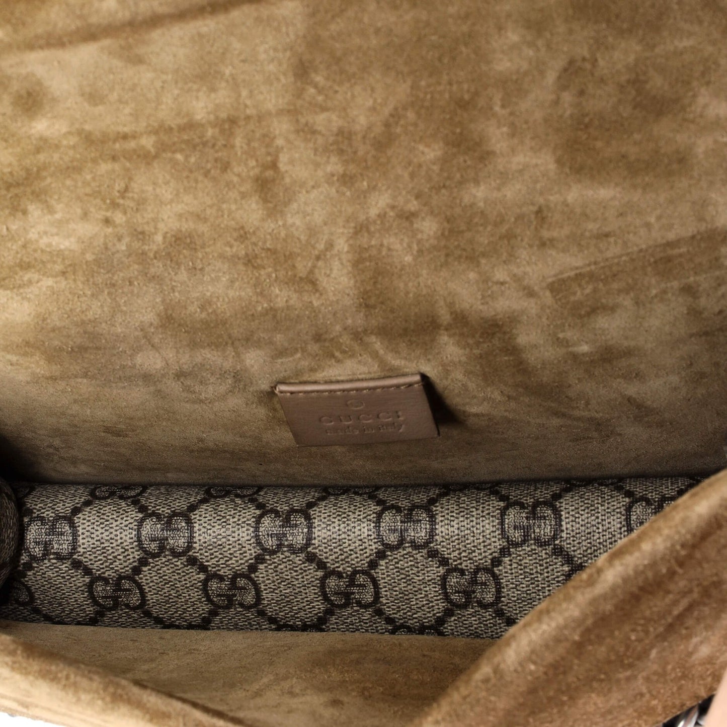 Gucci Dionysus Bag Gg Coated Canvas Small