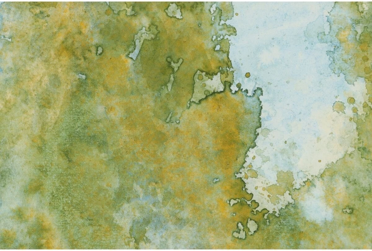 Gottfried Salzmann Original Painting Watercolor