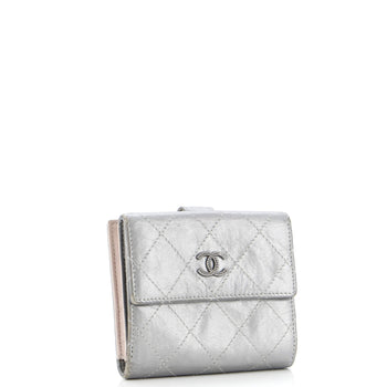 Chanel Cc Compact Wallet Quilted Calfskin