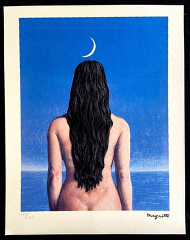 Ren Magritte Lithograph Coa Signed Numbered By