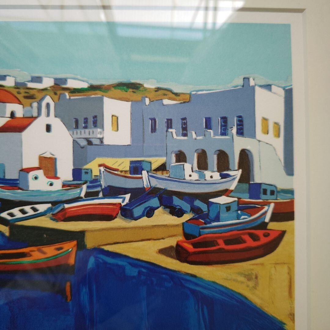 Jean Claude Quilici (French) Original Serigraph Print Pencil Signed Framed