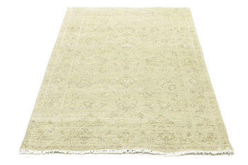 4X6 Ft Transitional Oriental Rug Floral Design