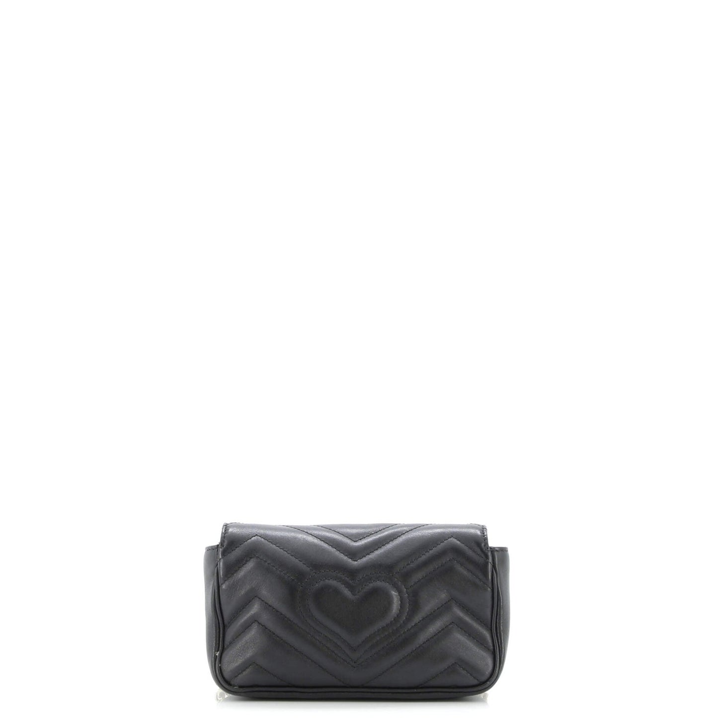 Gucci Gg Marmont Flap Bag Matelasse Leather Super Mini