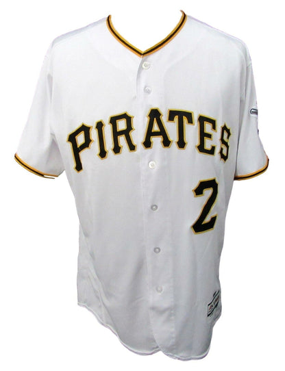 Jeff Branson Unsigned Pittsburgh Pirates White