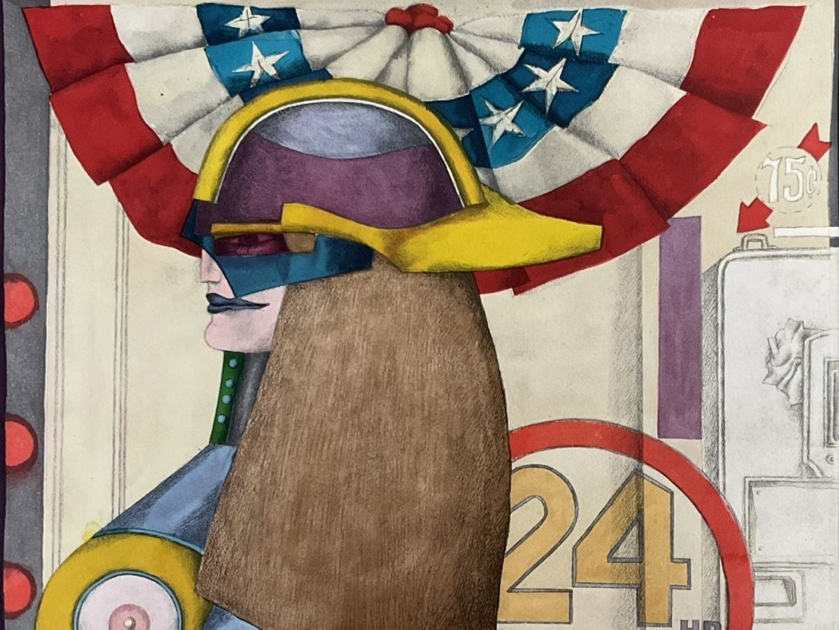 Richard Lindner 24 Hour Self Service Limited Lithograph 139/175 Signed Pop Art