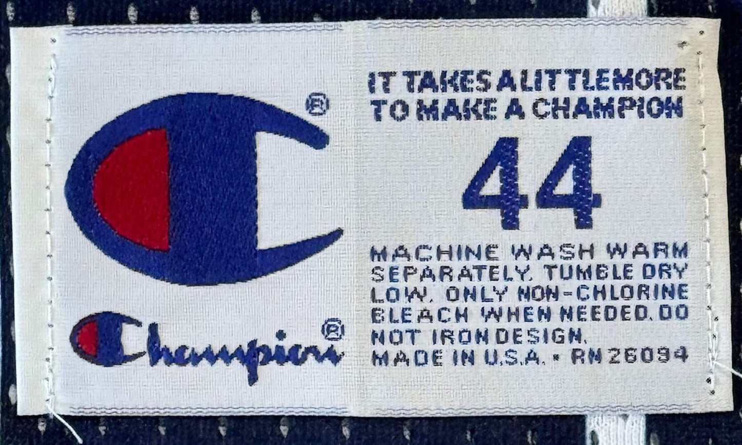 Hakeem Olajuwon Autographed Rockets Authentic Champion Jersey (Jsa)