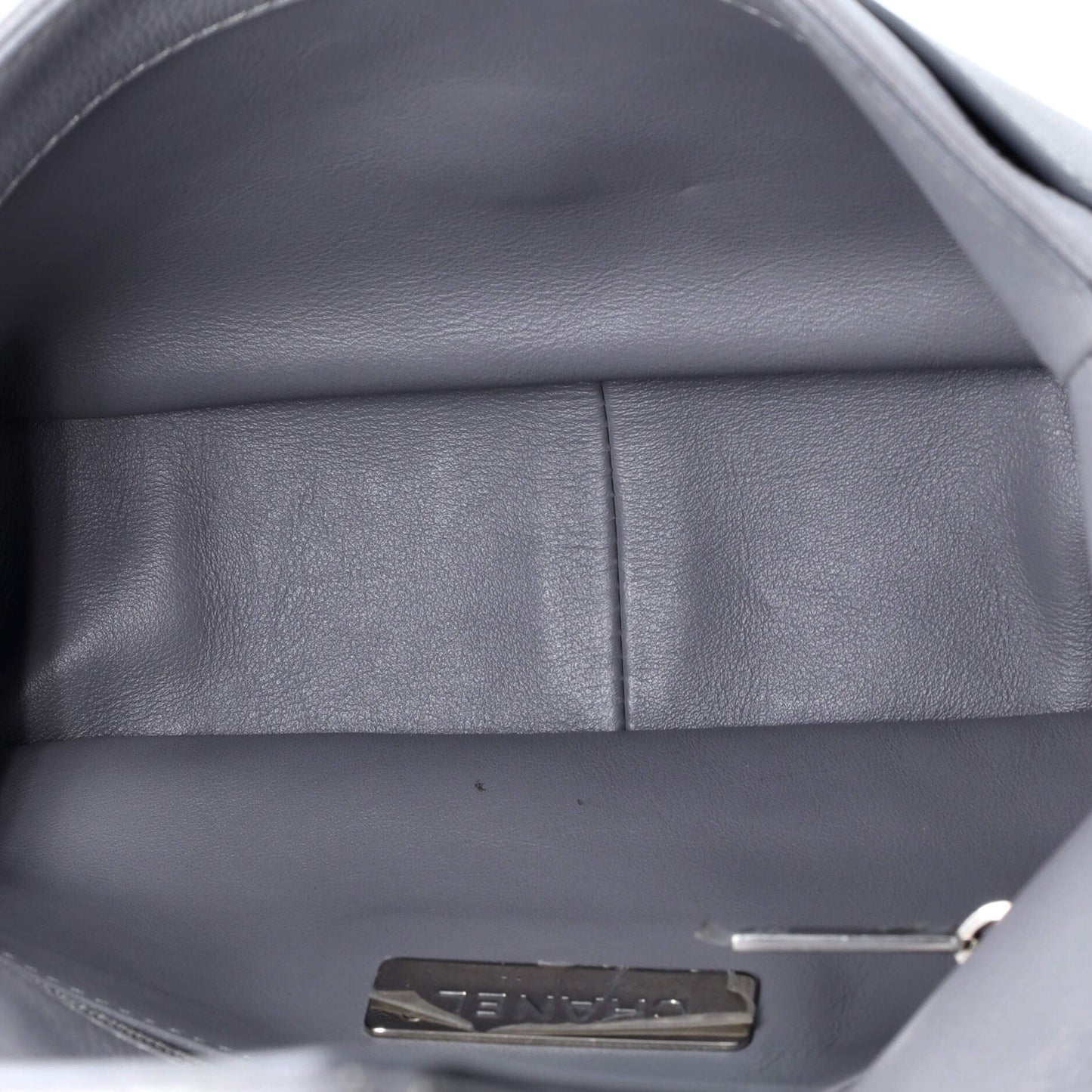 Chanel Two Tone Envelope Flap Bag Quilted Calfskin Medium