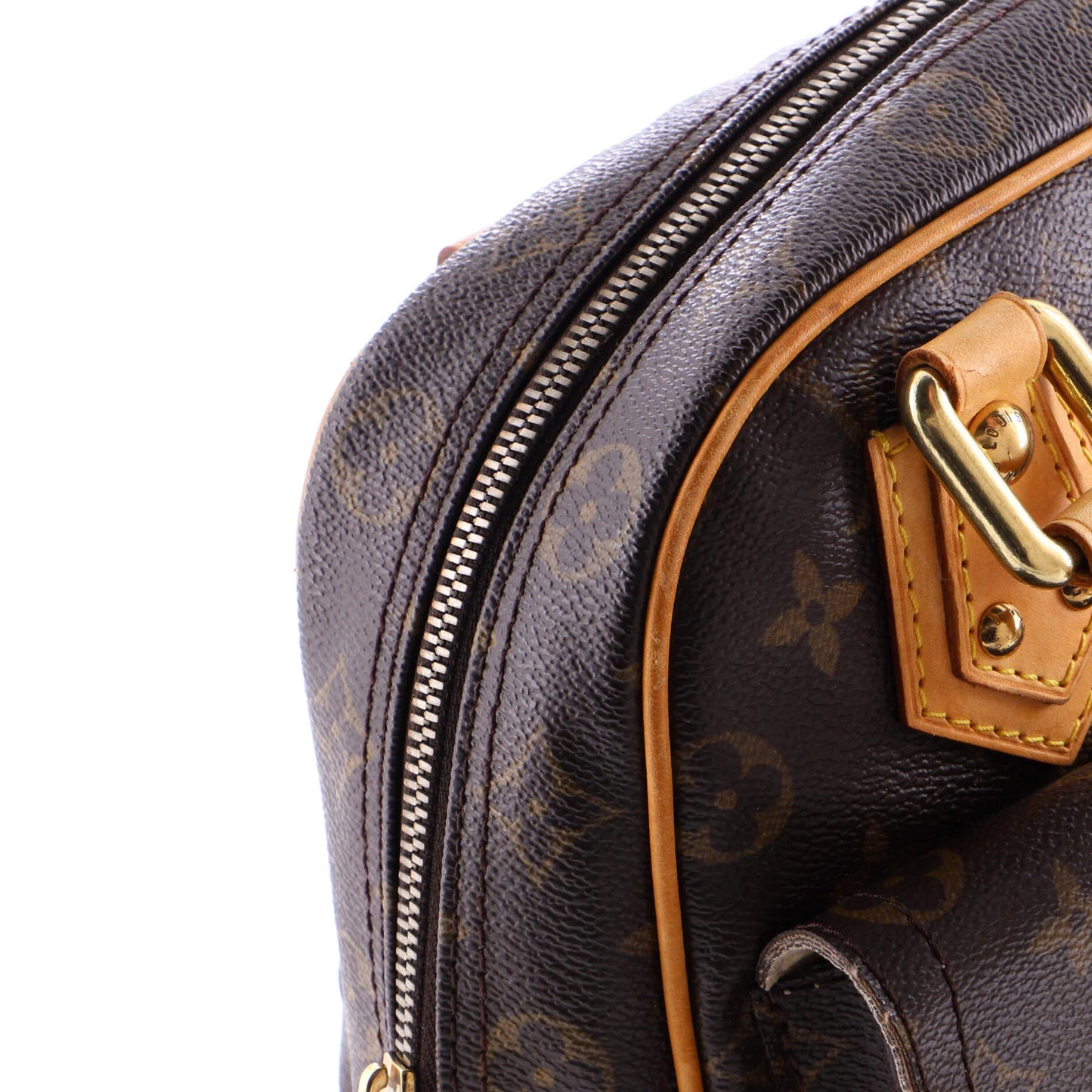 Louis Vuitton Manhattan Handbag Monogram Canvas Pm