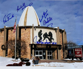 Pro Football Hall Of Fame Autographed 11X14 Photo