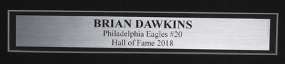 Brian Dawkins Hof Signed 16X20 Photo Philadelphia Eagles Framed Psa/Dna 195525