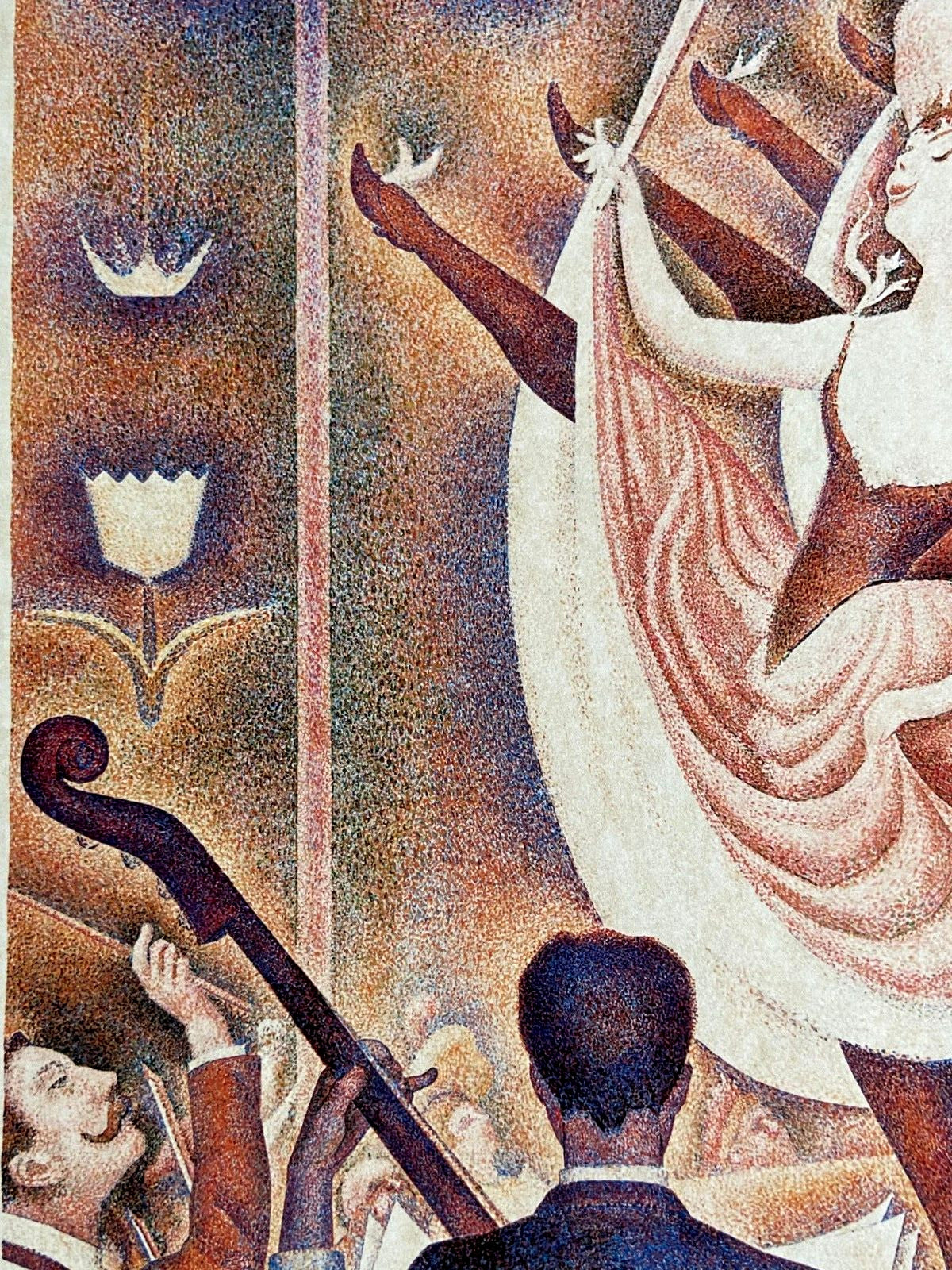 Georges Seurat Lithograph Coa Signed Numbered (Edgar Degas)