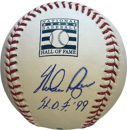 (AIV) Nolan Ryan "HOF 99" Autographed Hall of Fame Baseball