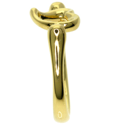 TIFFANY&Co. Ring Open heart K18 Yellow Gold
