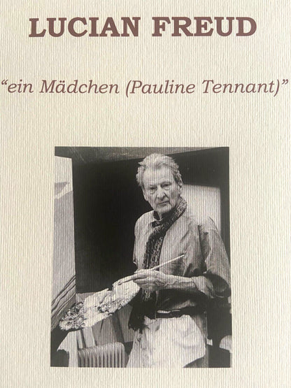 Lucian Freud Lithograph Signed Numbered - (Francis Bacon)