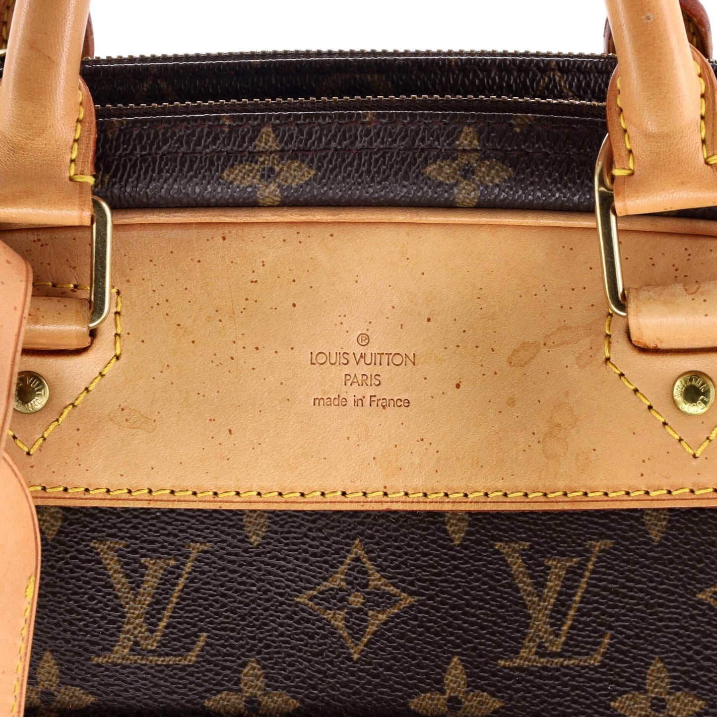 Louis Vuitton Alize Bag Monogram Canvas 24 Heures