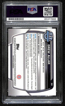 Drew Allar Penn State Signed 2022 Bowman U Pink