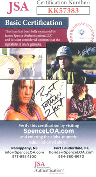 Johnny Unitas Autographed Ron Lewis 8X10 Art Print (Jsa)