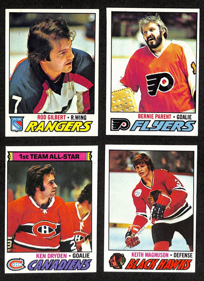 1977-78 Topps Hockey Cards Complete Set (1-264)
