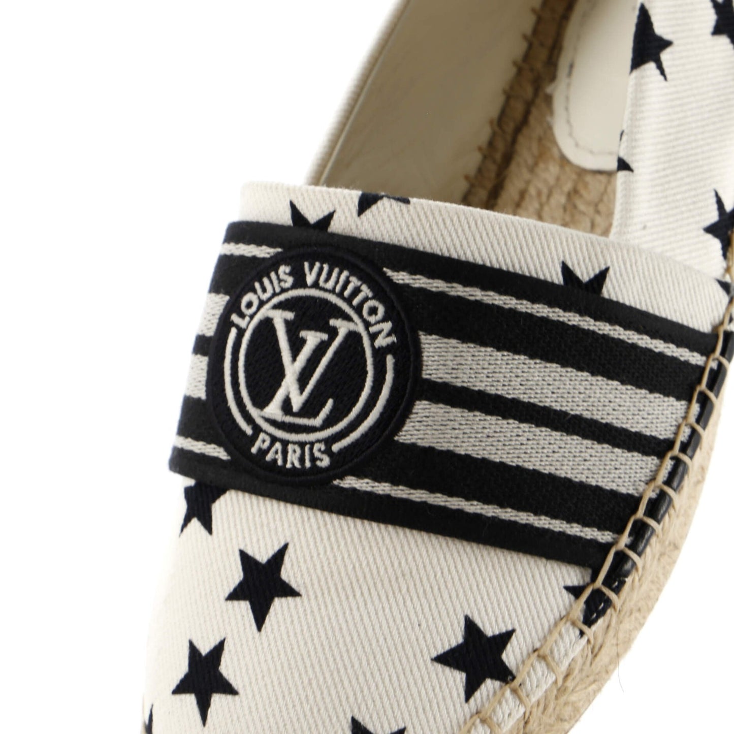 Louis Vuitton Women'S Starboard Flat Espadrilles Printed Canvas