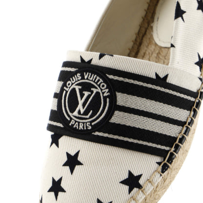 Louis Vuitton Women'S Starboard Flat Espadrilles Printed Canvas