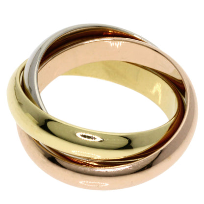 Cartier Ring Trinity Lm #50 K18 Yellow Gold K18