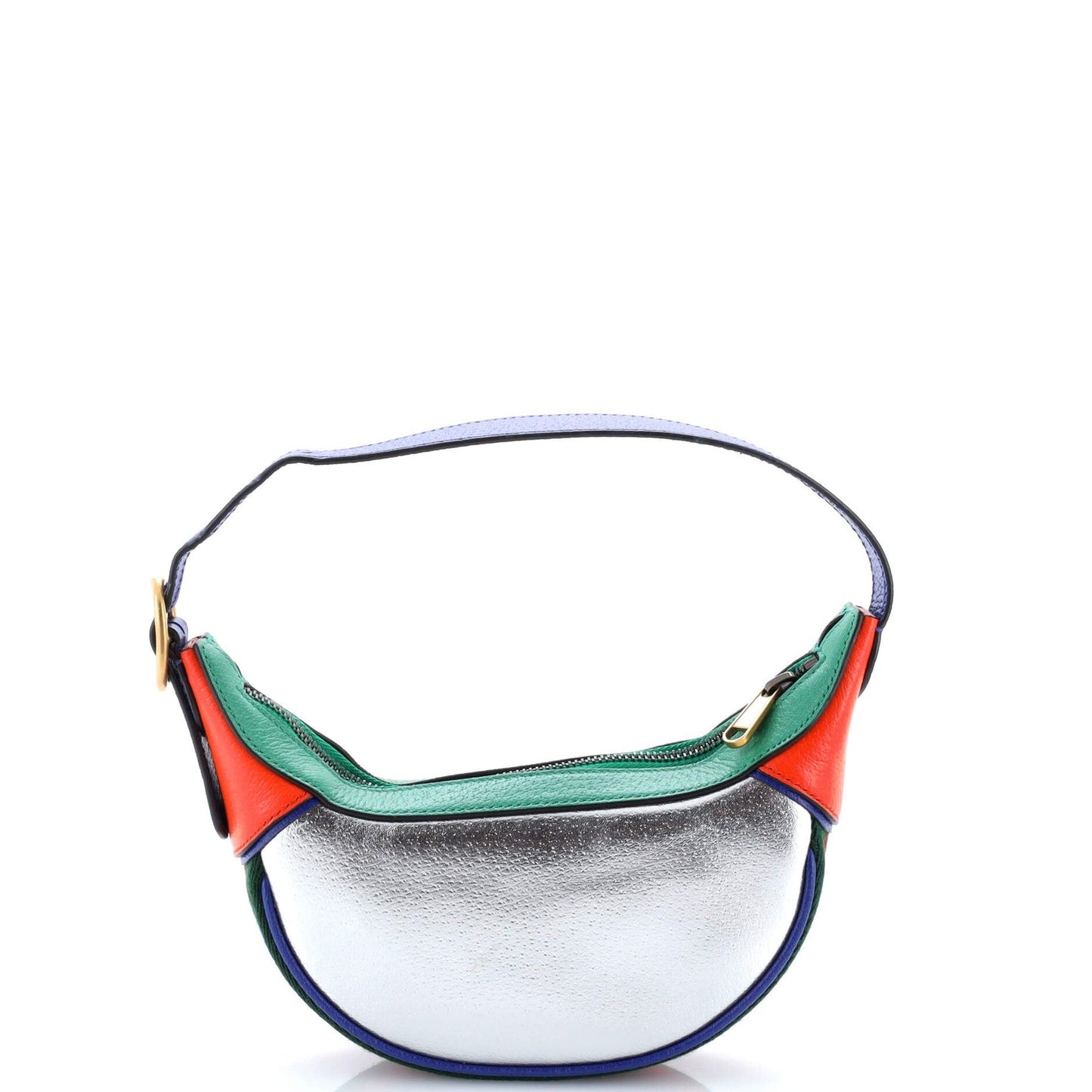 Gucci Good Game Ophidia Half Moon Bag Leather Mini