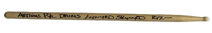 Artimus Pyle Autographed On-Stage Sticks Drum