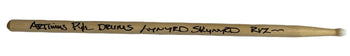 Artimus Pyle Autographed On-Stage Sticks Drum