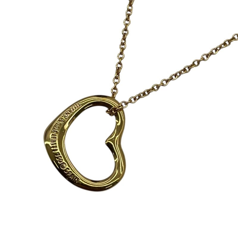 Tiffany & Co. Open Heart Necklace Gold 750