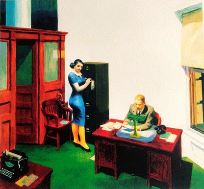 Edward Hopper Lithograph Coa Signed Numbered In Pencil