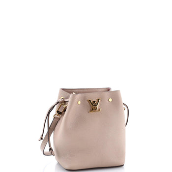 Louis Vuitton Lockme Bucket Bag Leather Nano