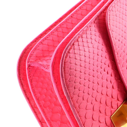 Celine Classic Box Bag Python Medium