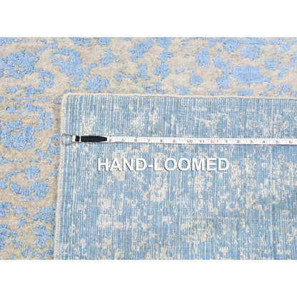 5'10"X9' Jacquard Broken Cypress Tree Design Silken Thick And Plush Rug