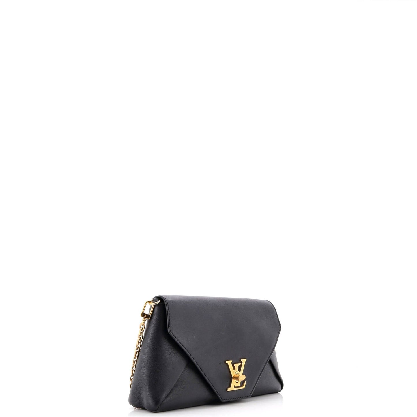 Louis Vuitton Love Note Chain Clutch Leather