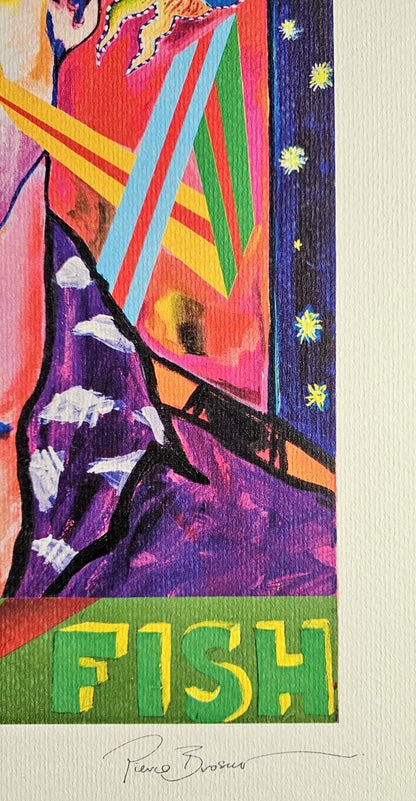 Pierce Brosnan Lithograph, 200 Ex