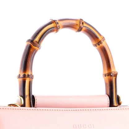 Gucci Nymphaea Top Handle Bag Leather Mini
