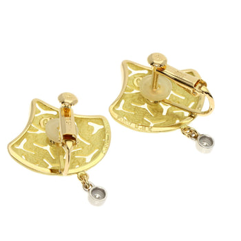 IKEDA KEIKO   Earring Diamond K18 Yellow Gold