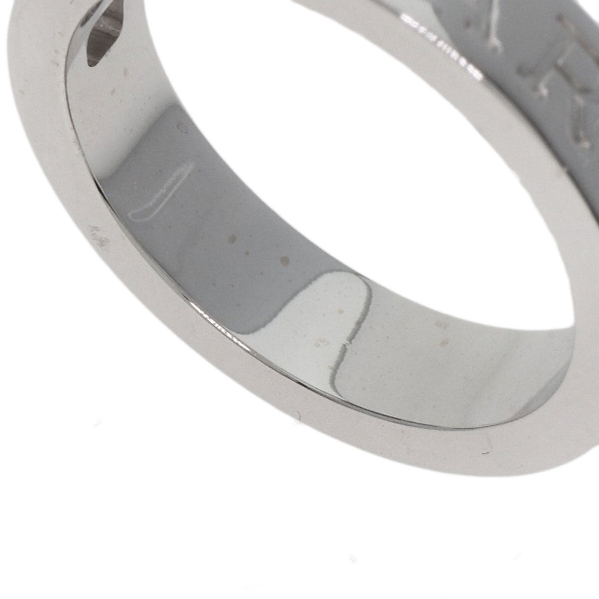 BVLGARI   Ring Double logo 1P Diamond K18 White