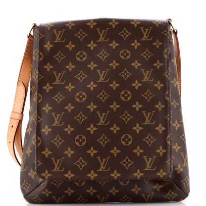 Louis Vuitton Musette Salsa Handbag Monogram Canvas Gm